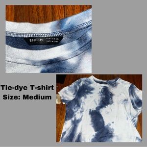 Medium tie dye t shirt from SHEIN